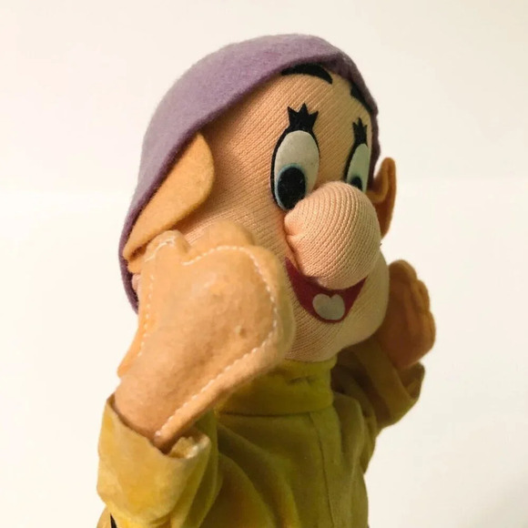 Vtg 1967 Gund Gunderful Creation Disney Snow White Dwarf Dopey  Japan - Picture 10 of 13